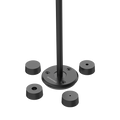 DS-LP-16-BLK Low Profile 16 Black